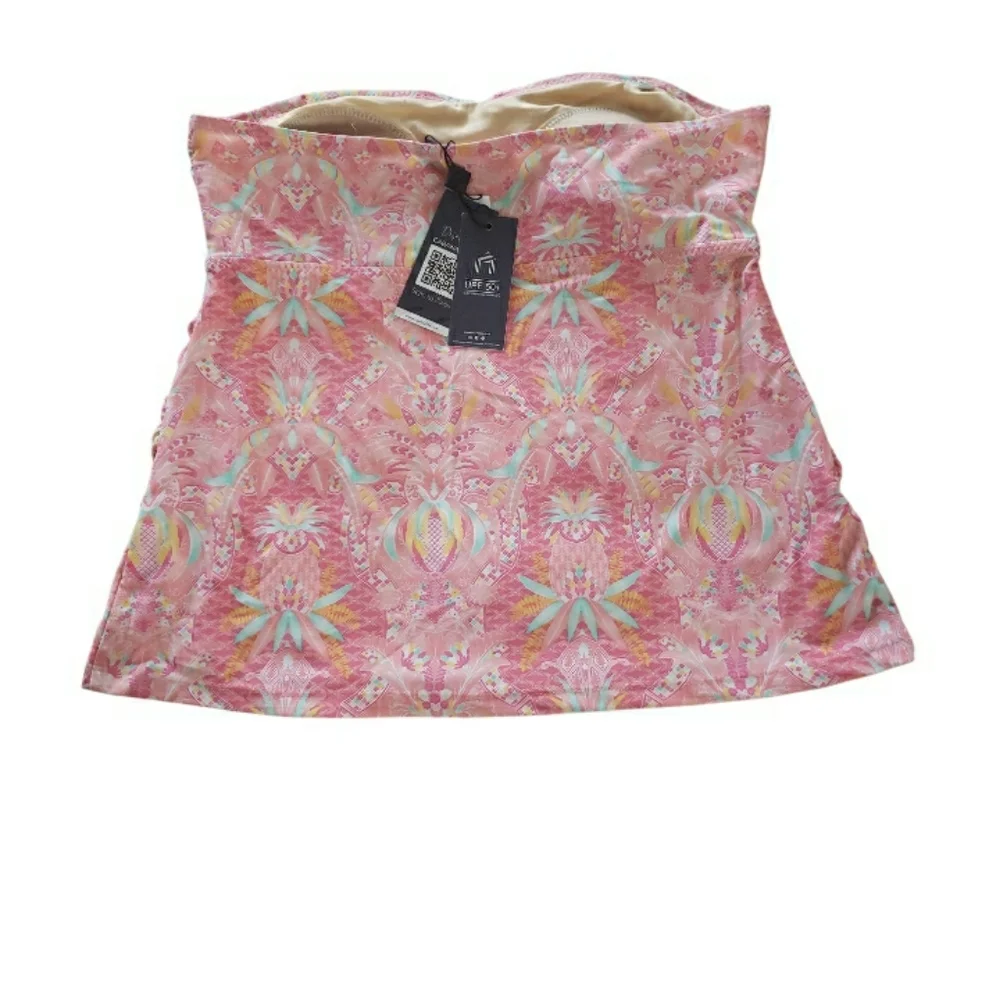 NWT Cabana Life X Talbots Strapless Swim Top- M